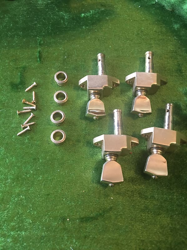 1960's Kluson Gold Plated Stairstep Tuners, Gibson Firebird | Reverb
