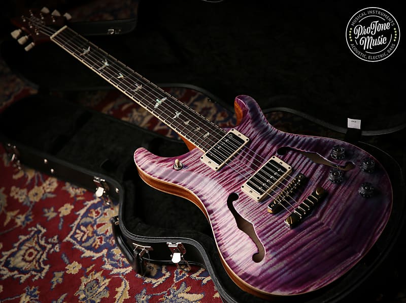 PRS McCarty 594 Hollowbody II Violet Flame Top | Reverb UK