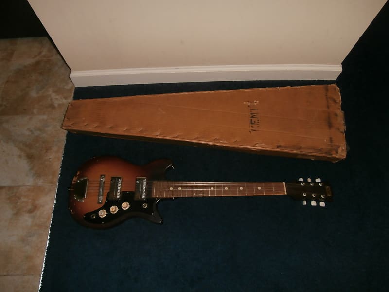 Vintage 1960's Kent 660 Electric Guitar w/ Original Box! Japan, Kawai! image 1
