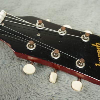 1965 Gibson SG Junior Ember Red + OHSC image 12
