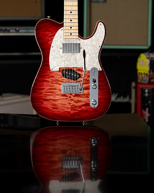 Tom Anderson Top T Classic - Natural Red Burst | Reverb