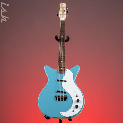 Danelectro Stock '59 Electric Guitar Aquamarine image 2