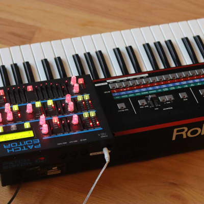 Roland JX-3P 61-Key Programmable Preset Polyphonic Synthesizer Kiwi 3p Upgrade with Kiwi Patch Edito image 5