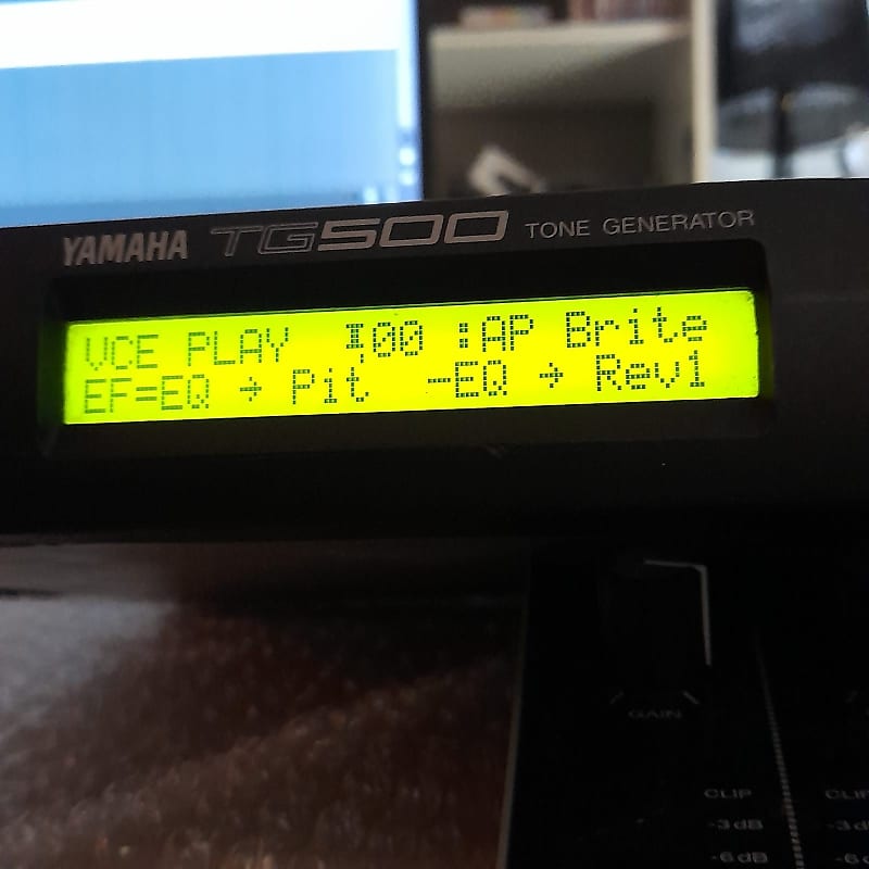 Yamaha TG500 トーンジェネレーター Yamaha TG 500 Synthi Synthesizer Soundmodul for sale online