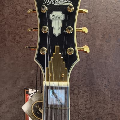 D'Angelico Excel-DC Hollow Body Archtop 2010s - Black image 4