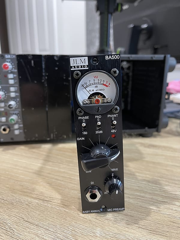 JLM Audio BA500 v2 Baby Animal Mic Pre 500 Series Module Brand New VTX input transformer - Neve on steroids image 1