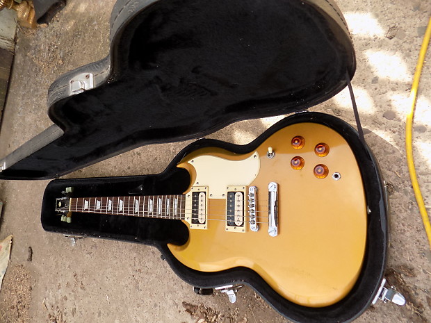 Epiphone Custom Shop SG Goldtop Metalic Gold RARE