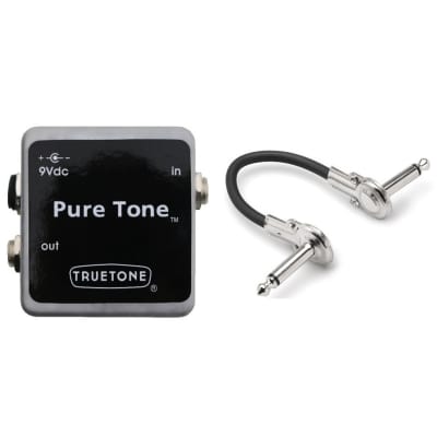 New TrueTone Pure Tone Buffer Guitar Effects Pedal Visual Sound Puretone image 1