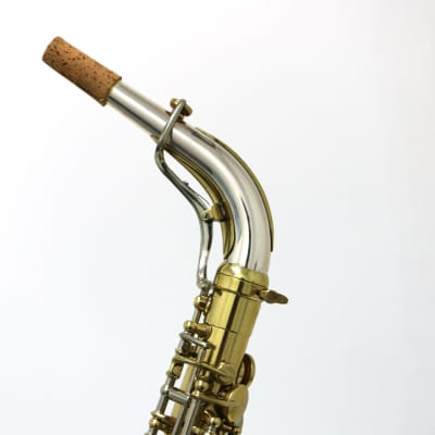 King Silver Sonic Alto Sax Clear Lacquered Brass image 8