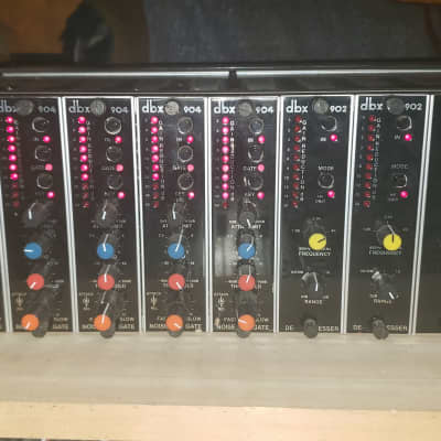 DBX FS900 900 Series Rack Frame with two 902 De-Essers | Reverb DBX FS900 900 Series Rack Frame with two 902 De-Essers | Reverb