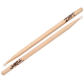 Zildjian 2BNN Hickory Series 2B Nylon Tip Drum Sticks