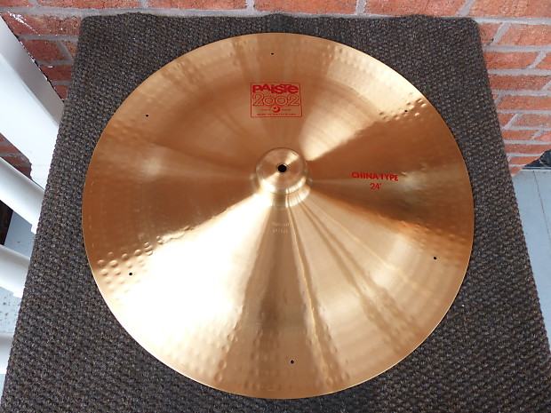 Paiste 24" 2002 China Type Cymbal 1980 - 2011 image 1