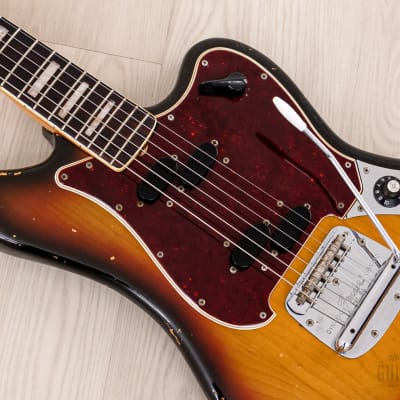 1969 Fender Custom (Maverick) Vintage Offset Electric Guitar