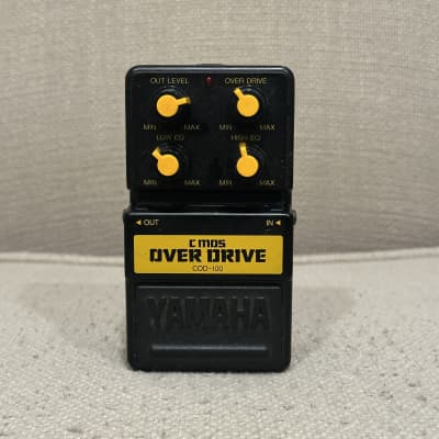 Yamaha COD-100 C Mos Overdrive Late 80s - Black and Yellow for sale