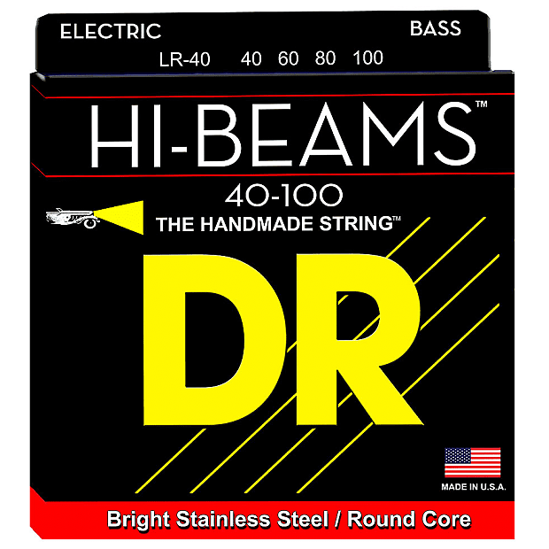 DR LR-40 Hi-Beam Lite Bass Strings image 1