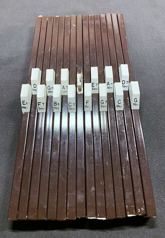 1980's Rhythm Band 'ChromAHarp' 15-Chord Tone Bars (For