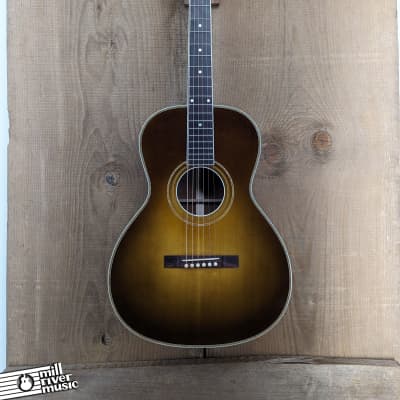 Fairbanks F-20 Gold Sparkle OO Acoustic Guitar Sitka / Figured Mahogany w/HSC image 11