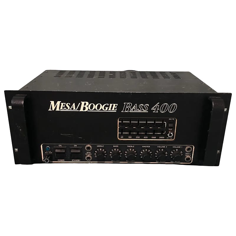 Mesa Boogie Bass 400 2-Channel 400-Watt Rackmount Bass Amp Head image 1
