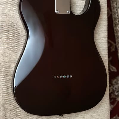 G&L Tribute Series ASAT Classic Bluesboy Lefty Tobacco Sunburst Electric Guitar image 8