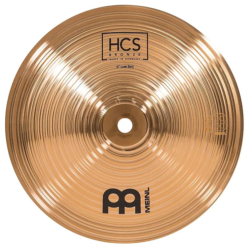 Meinl 8" HCS Bronze Low Bell Cymbal image 1