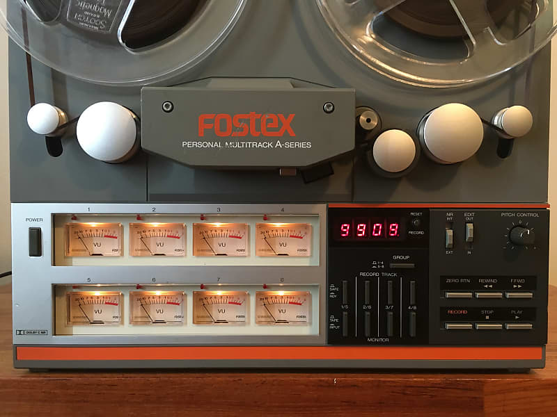 Fostex A-8 Eight Track Reel to Reel Tape Recorder / Player. Watch Video in  Description Works Great!