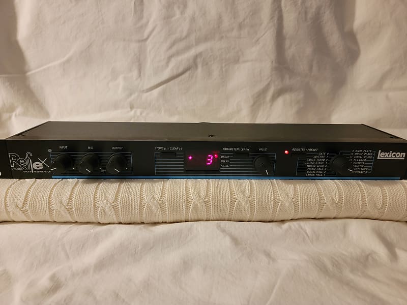 ⏰レキシコンlexicon Reflex Lexicon Reflex Dynamic MIDI Reverberator | Reverb