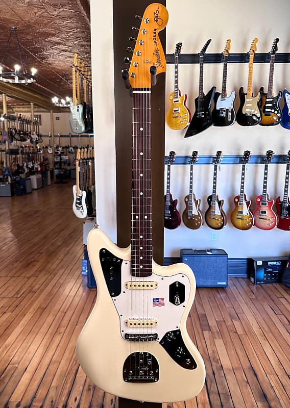 Fender Johnny Marr Jaguar - Olympic White | Reverb