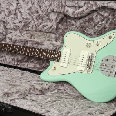 FENDER USA Limited Edition American Professional Jazzmaster "Surf Green + Solid Rosewood" (2019) image 2