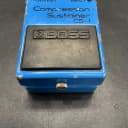 Boss CS-1 Compression Sustainer Pedal. MIJ 1981 Silver screw