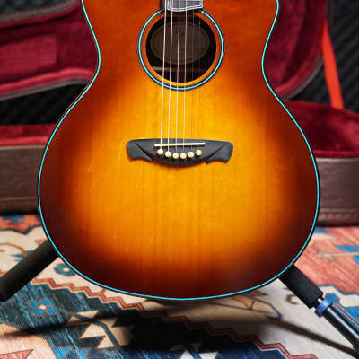 Hsienmo Autumn Bear Claws Sitka Spruce + Wild Indian Rosewood Full Solid Acoustic Guitar image 2