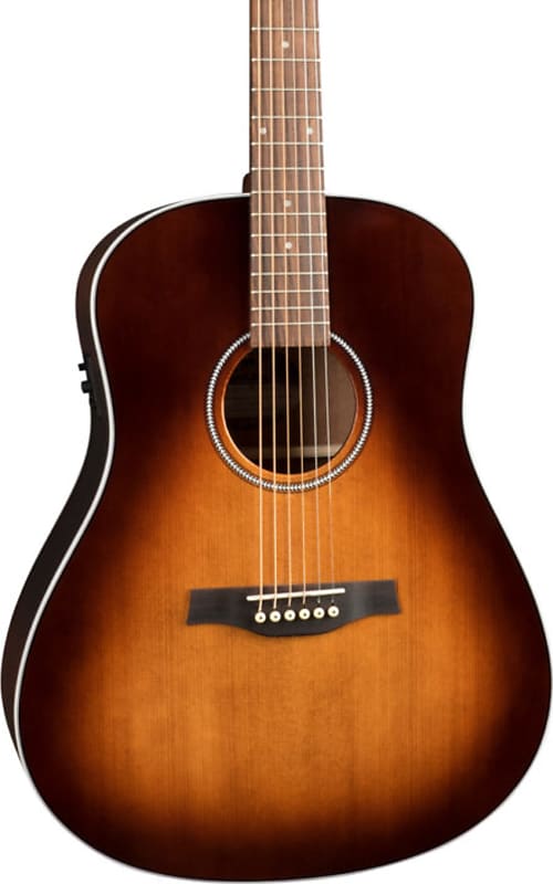 Seagull Maritime SWS Mahogany Burnt Umber GT Presys II Acoustic-Electric Guitar image 1