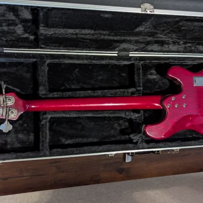 Ibanez PGB1 Paul Gray - Trans Red Left Hand image 2
