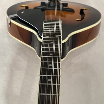 Savannah SA-100 Acoustic A Style Mandolin Gloss Sunburst image 9
