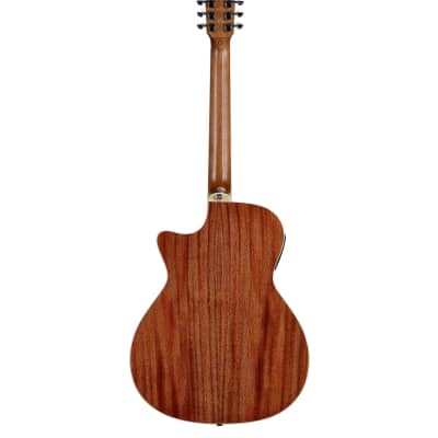 Alvarez AG60-8CESHB Artist Grand Auditorium Acoustic Electric Guitar - Shadowburst image 3