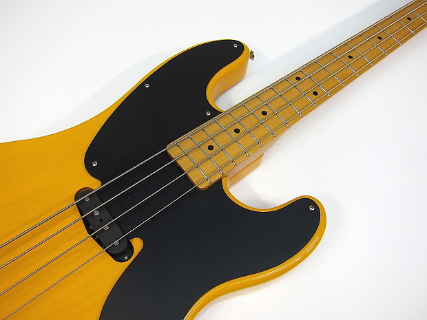 2004 2005 Fender Telecaster Bass 52 Reissue Precision Bass Blonde Ash Near Mint Maple neck with HSC