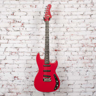 G&L SC-3 Vintage 1980s Electric Guitar, Fiesta Red x9569