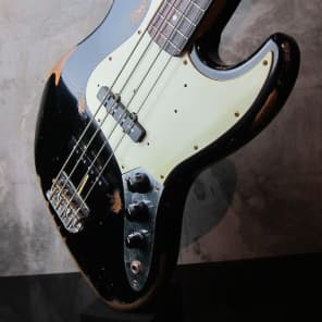 Fullertone Guitars Jay-Bee Bass Heavy Relic Black | Reverb