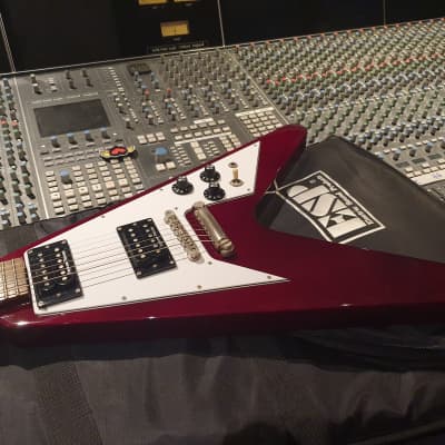 ESP Edwards Custom Flying V Artist Owned by FAMOUS guitarist And metal producer Andy Sneap! image 3