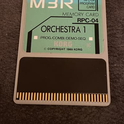 Korg RPC-04 Orchestra 1 Memory Card for M3R