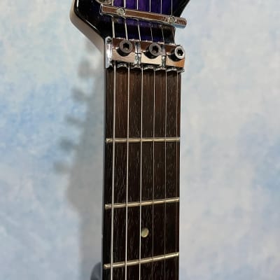 ESP E-II ST-2 2015 - Quilted Maple Reindeer Blue - purple image 18