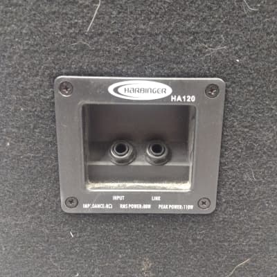 Harbinger HA120 4-Channel Powered Mixer w/ Speakers image 9
