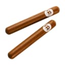 Meinl Percussion CL1RW Wood Claves Pair Redwood
