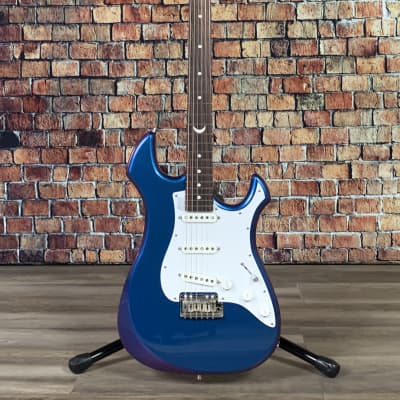 Moon Guitars Custom Blood Moon 2020 - Blue Nebula (color shifting) image 3