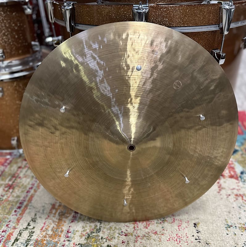 Byrne Cymbals 20" Extra Light Rivet Ride (1508g) Reverb