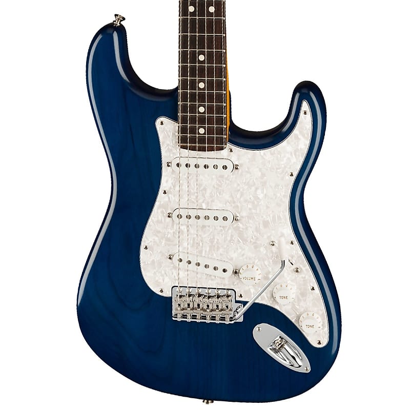 Fender Cory Wong Stratocaster Electric Guitar (Sapphire Blue Transparent) image 1
