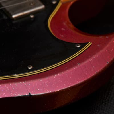 Gibson SG Standard Relic - Custom Pink Sparkle image 15
