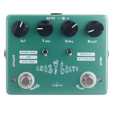 Caline CP-20 Crazy Cacti Overdrive Pedal True Bypass image 1