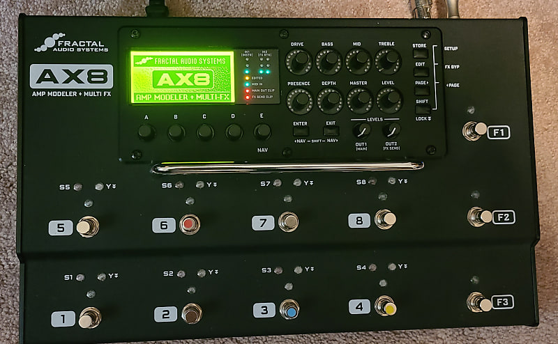 Fractal Audio AX8 Amp Modeler/Multi-FX Processor | Reverb