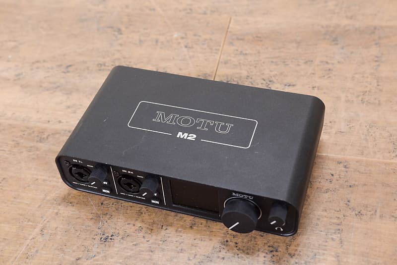MOTU M2 2x2 USB-C Audio Interface (church owned) CG00SLS MOTU M2 2x2 USB-C Audio Interface (church owned) CG00SLS