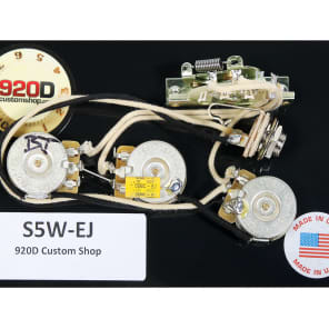 920D Custom Shop S5W-EJ CRL/CTS/Vitamin Q Eric Johnson Style Strat Wiring Harness